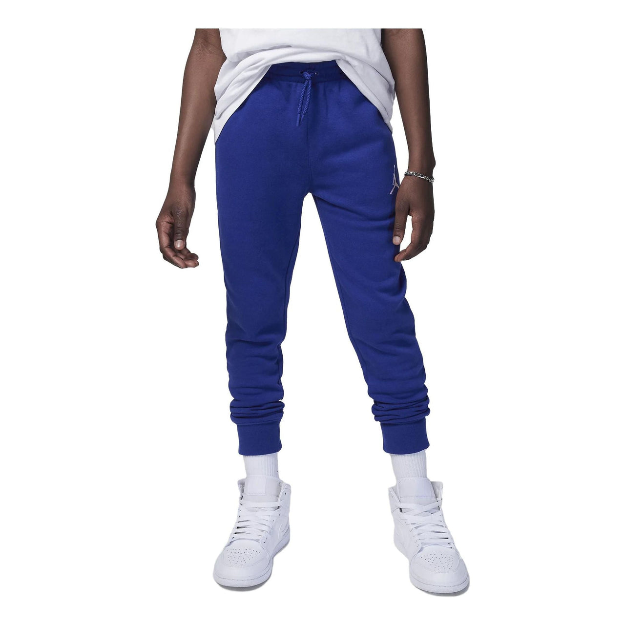 (GS) Air Jordan MJ Essentials Pants 'Blue' 95C549-U1A