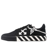 Off-White Low Vulcanized Canvas Sneaker 'Black White Orange' OMIA085F21FAB0021001