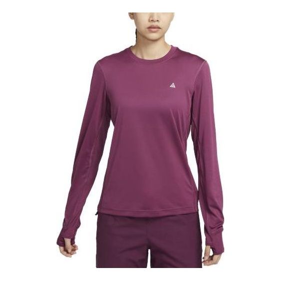(WMNS) Nike ACG Dri-FIT ADV Goat Rocks Long-Sleeve T-Shirt 'Purple' DQ5852-653