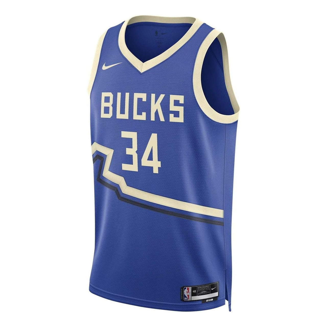 Nike Milwaukee Bucks 2024/25 City Edition Jersey 'Giannis Antetokounmpo' FQ4349-481