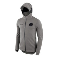 Nike Warriors Showtime Sports Logo Casual Jacket Cardigan Gray 911116-021