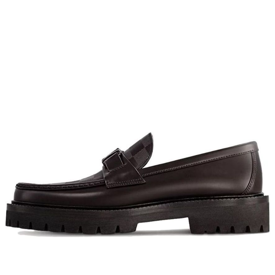 LOUIS VUITTON Major Loafers 'Brown Plaid' 1AC5X9
