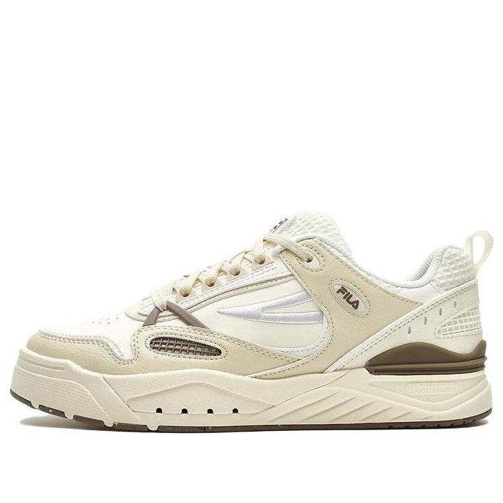 (WMNS) FILA SLAM 22 Skate Shoes 'White Beige Brown' F12W341208FPB