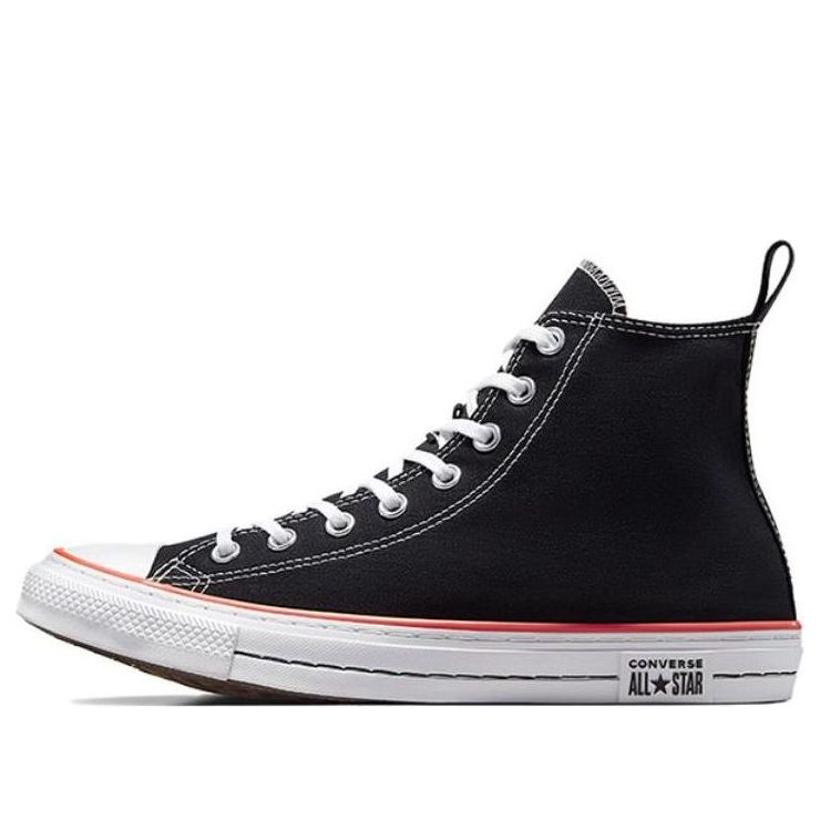 Converse Chuck Taylor All Star High Crafted Stitch Shoes 'Black White' A04502C