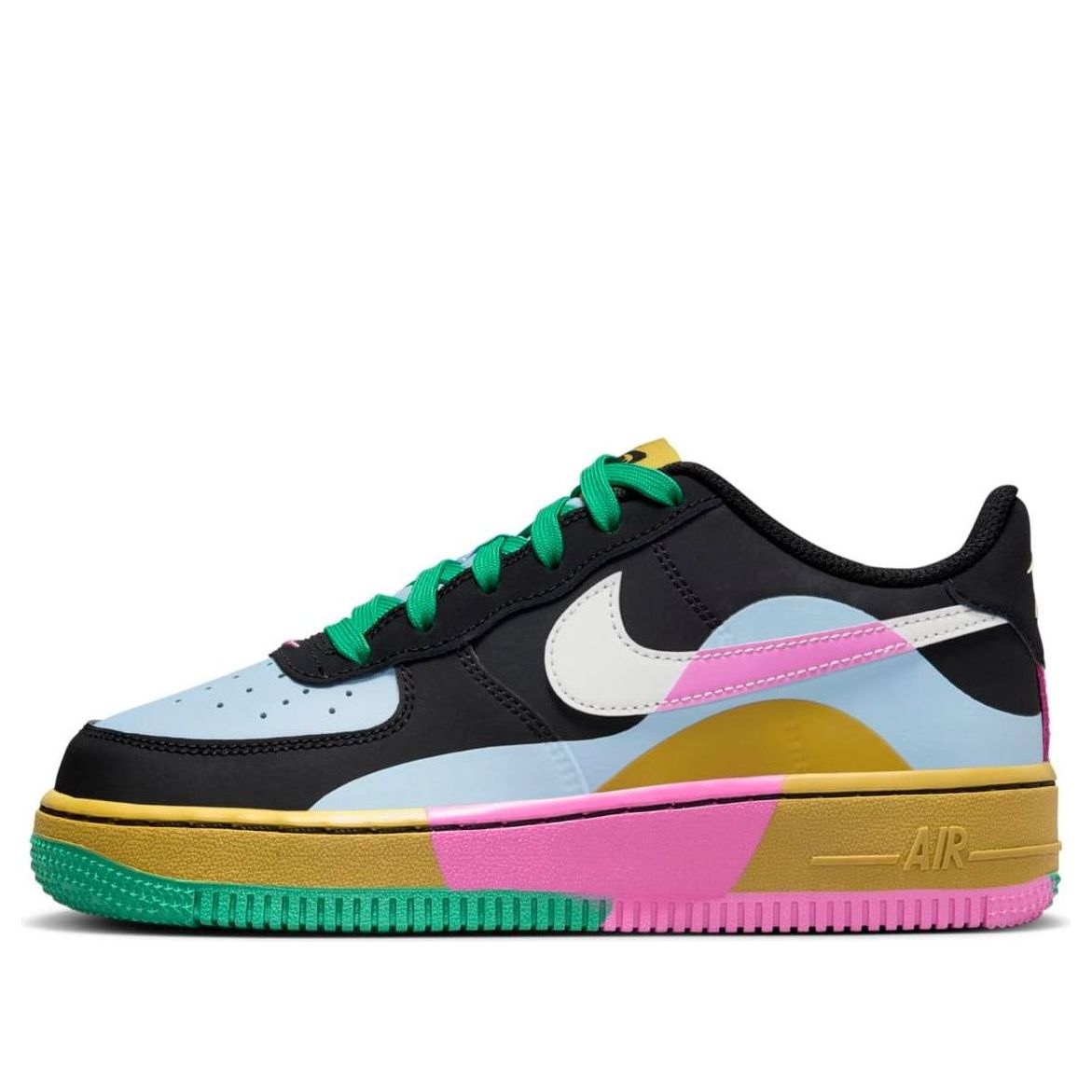 (GS) Nike Air Force 1 LV8 2 'Black Multi' FJ3288-001