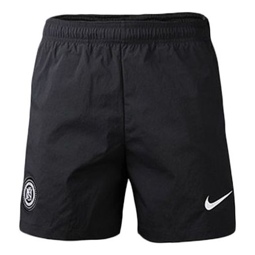 Men's Nike Logo Woven Sports Black Shorts CD0581-010