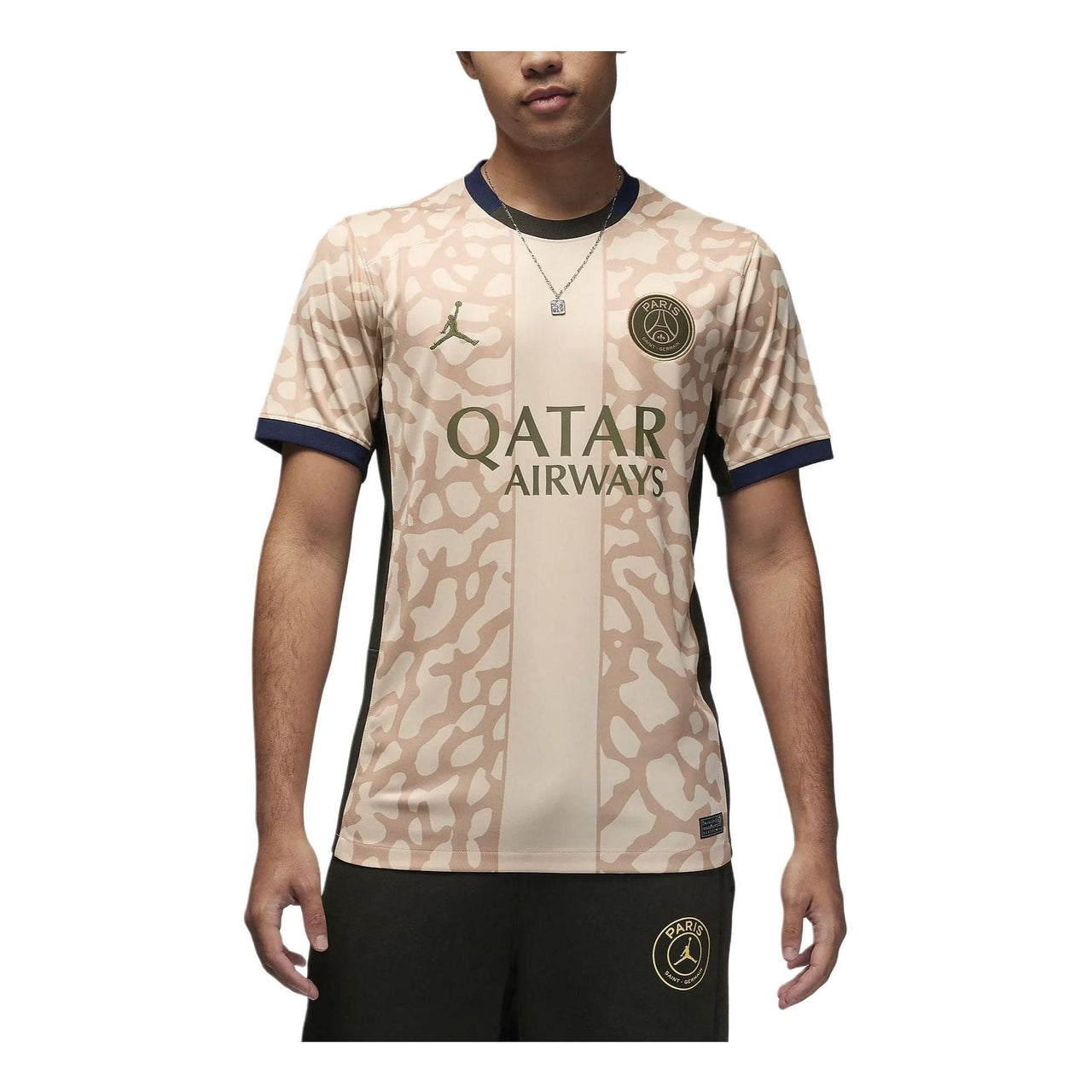 Air Jordan Paris Saint-Germain 23/24 Stadium Fourth Jersey 'Khaki Beige' FD6504-201