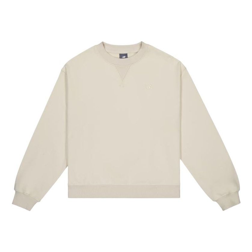 (WMNS) New Balance Athletics French Terry Crew Sweatshirt 'Linen' WT41500-LIN
