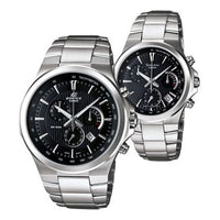 CASIO SHEEN Stainless Steel Strap Black Analog/Digital Combo SHE-5019D-1A
