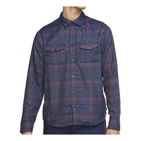 Nike SB Skateboard flannel Plaid Skateboard Shirt CK5316-410