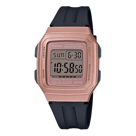 CASIO Quartz Waterproof Sports Unisex Pink Digital F-201WAM-5A