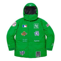 Supreme x New York Yankees GORE-TEX 700-Fill Down Jacket 'Green White' SUP-FW21-384