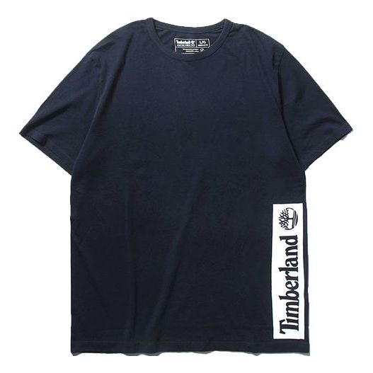 Men's Timberland SS20 Printing Short Sleeve Black A22REU10