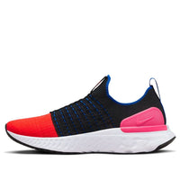 (WMNS) Nike React Phantom Run Flyknit 2 'Black Bright Crimson' DX2354-001