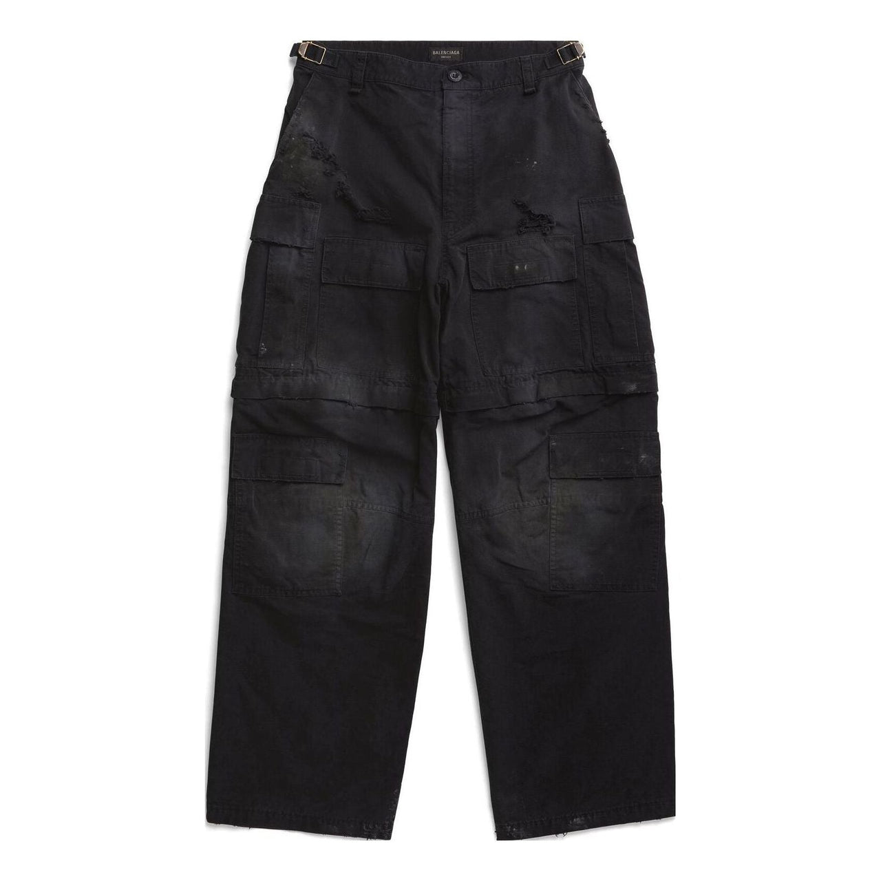 Balenciaga Large Cargo Pants 'Black' 746493TKP271000