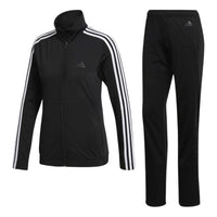 (WMNS) adidas Back to Basics Training Track Suit 'Black' BK4674