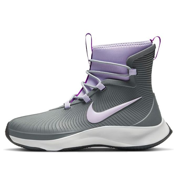(GS) Nike Binzie Boot 'Smoke Grey Violet Frost' BQ5380-003