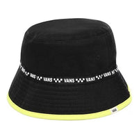 (WMNS) Vans Delux Hankley Bucket Hat 'Black Yellow' VN0A4DT8W5X