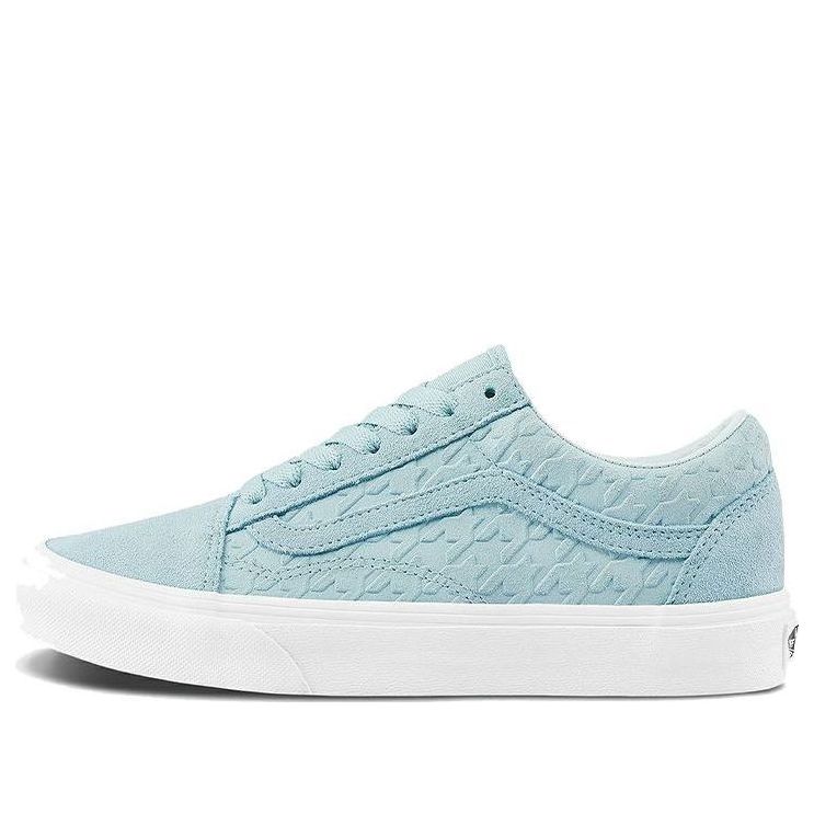 Vans Old Skool Breathable Lightweight Wear-resistant Low Tops Casual Skateboarding Shoes Blue Light Blue VN0A38G19HV