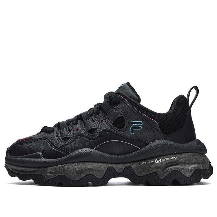 (WMNS) FILA FUSION QD96 Athletic Shoes 'Core Black' T12W311203FBA