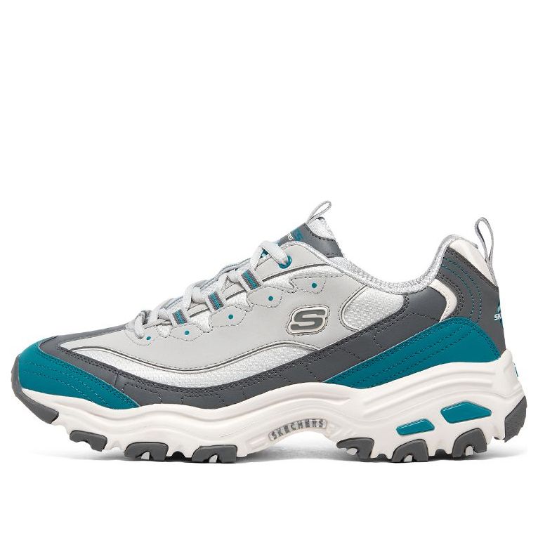 Skechers D'lites 1.0 Sneakers 'Beige Grey Blue' 894256-GRY
