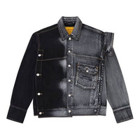 Levis x Series Crossover Casual Cozy Denim Jacket Black Gray A1050-0000