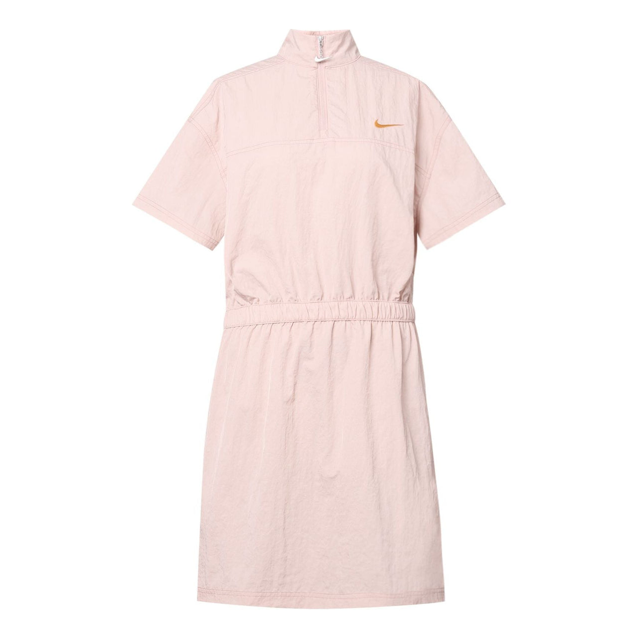 (WMNS) AS W Nike Sportswear SWSH WVN SS DRESS PINK OXFORD DM6198-601