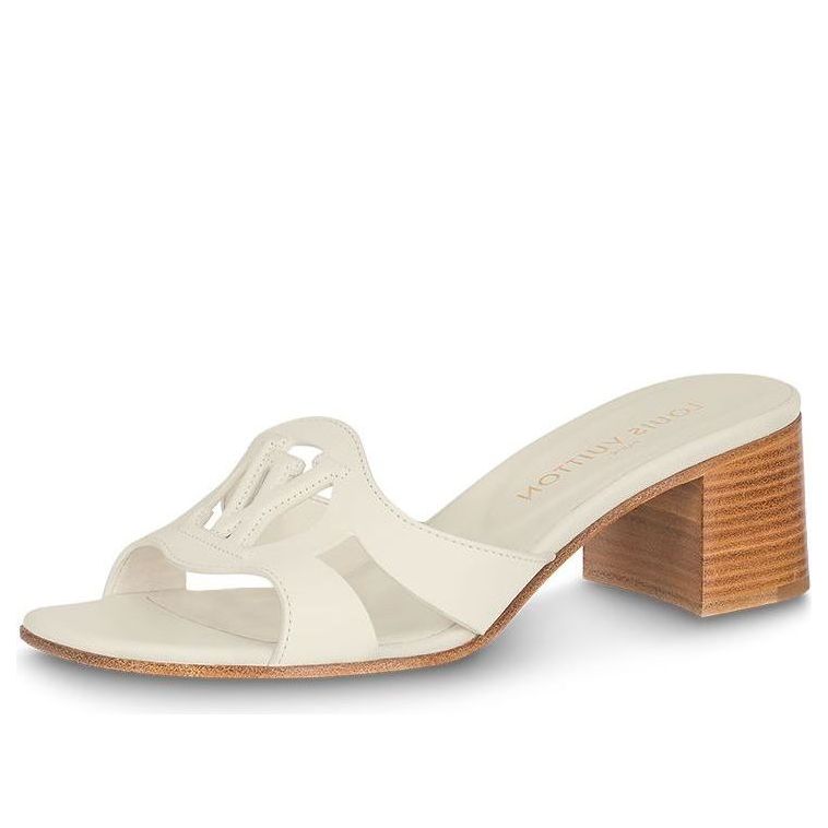 (WMNS) LOUIS VUITTON Isola 45mm Sandals 'White' 1ABYTA