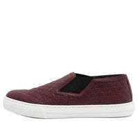 Gucci Microguccissima Pattern Leather Slip On 'Strong Red' 466872-D4710-6168