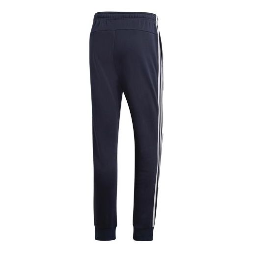 adidas Classic Logo Drawstring Sports Pants Blue DU0497