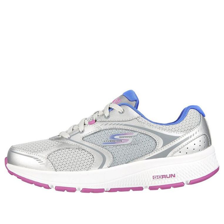 (WMNS) Skechers Go Run Consistent-Chandra 'Silver' 128281-SLPR