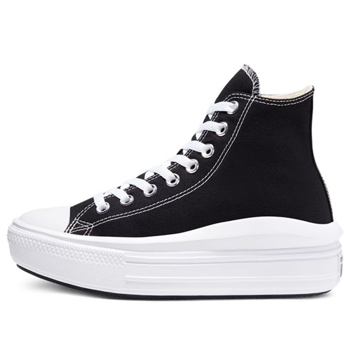 (WMNS) Converse Chuck Taylor All Star High Move 'Black White' 568497C