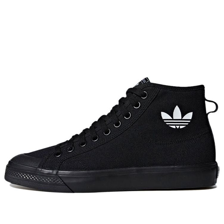 adidas Nizza Hi Top 'Black logo' B41651