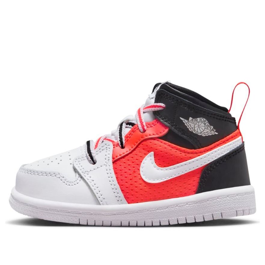 (TD) Air Jordan 1 Mid SE 'White Infrared' FB4419-016