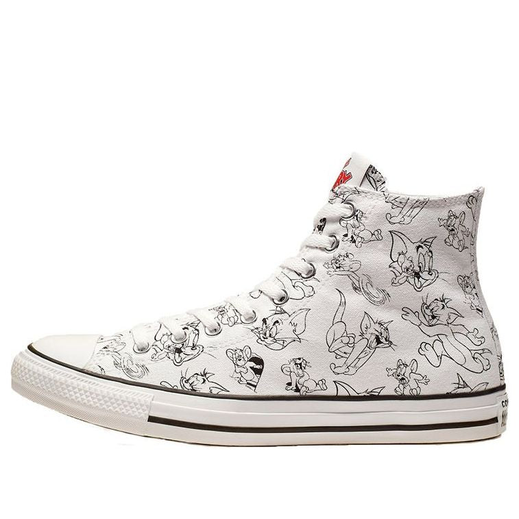Converse Tom and Jerry x Chuck Taylor All Star High 'White' 165736C