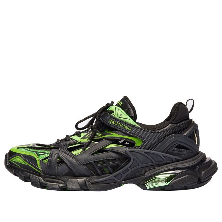 Balenciaga Track.2 Trainer 'Black Green' 568614W2GN31086