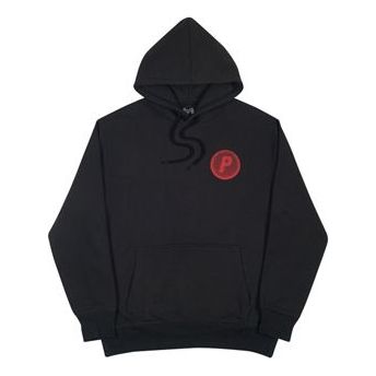 PALACE Pircular Hood Chest Logo Unisex Black P15HD008