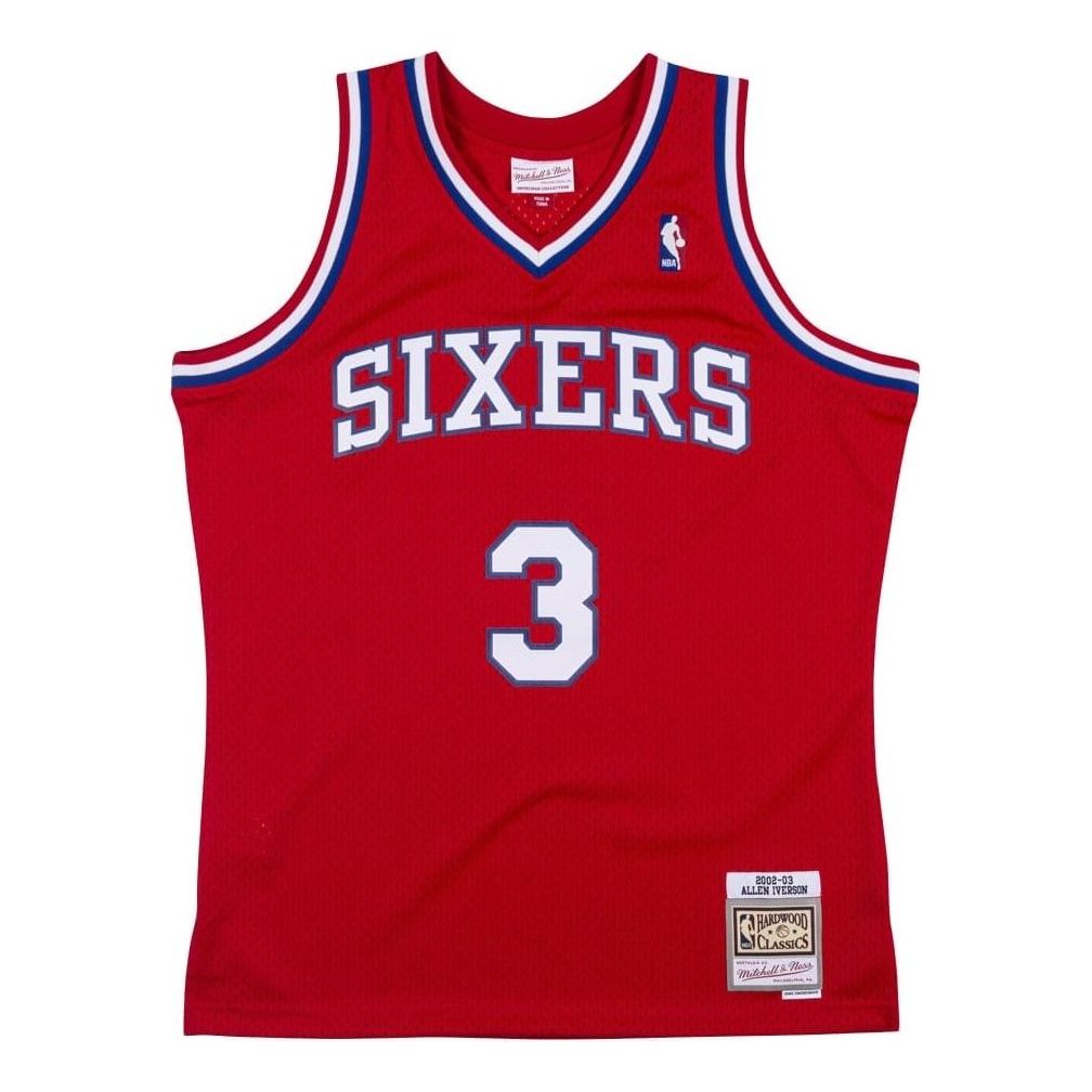 Mitchell & Ness x NBA Philadelphia 76ers2002-03 Swingman Jersey 'Allen Iverson' SMJYCP19066-P76RED102AIV