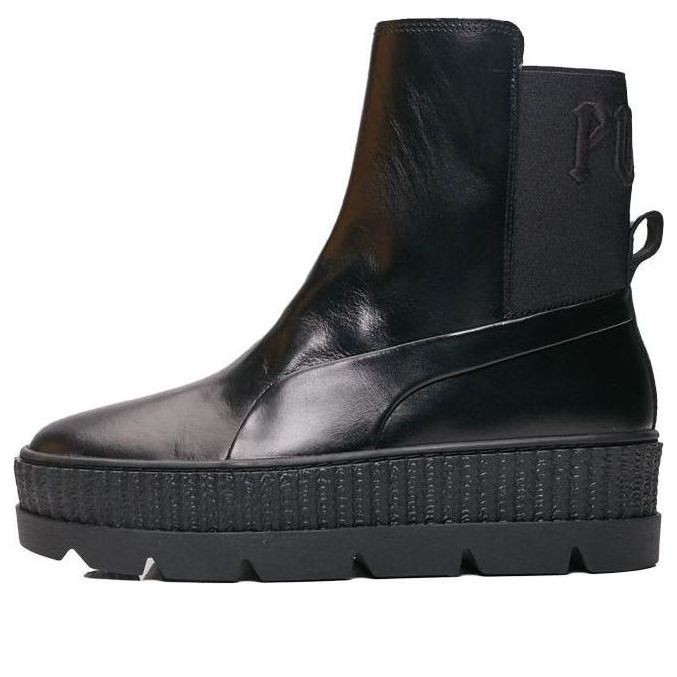 (WMNS) PUMA Chelsea Sneaker Boot x Fenty 'Black' 366266-03