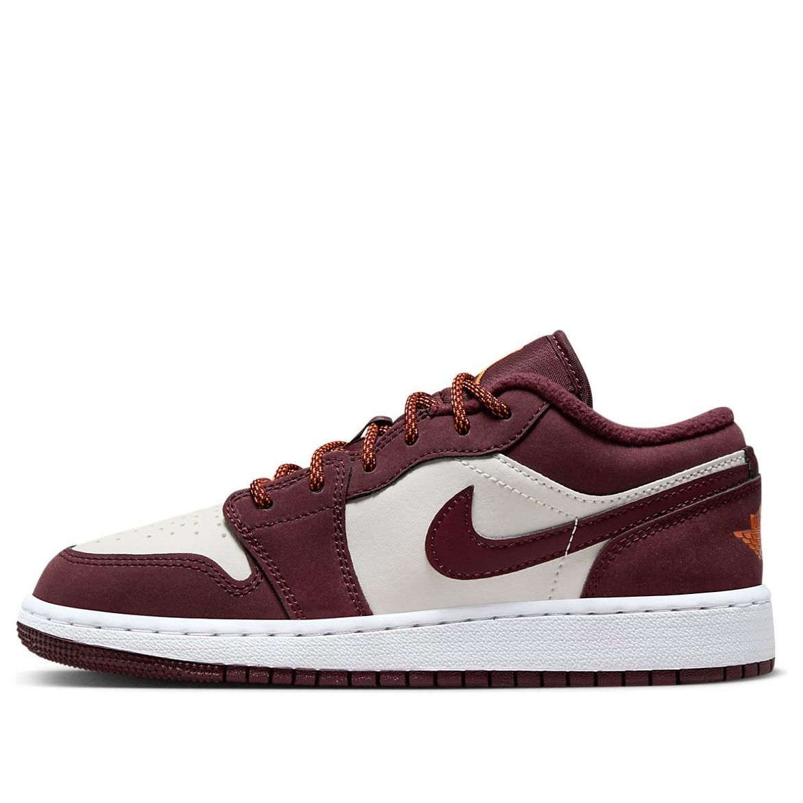 (GS) Air Jordan 1 Low 'Night Maroon' 553560-068