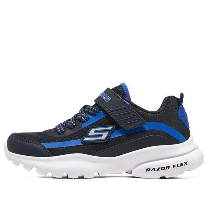 (GS) Skechers Razor Flex 'Black Blue' 403778L-NVBL