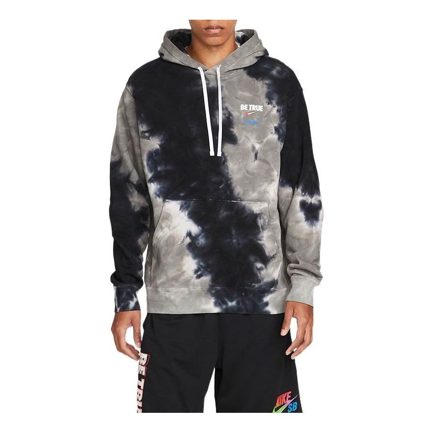 Men's Nike SS22 Tie Dye Printing Black DV3791-010