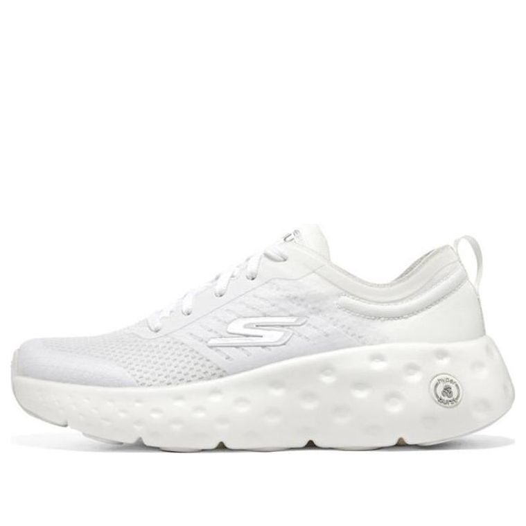 (WMNS) Skechers Max Cushioning Hyper Craze Bounce 'White' 129271-WHT