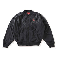 Air Jordan 6 Srt Lgc Nylon Jacket Casual Sports Zipper Black BV5405-010