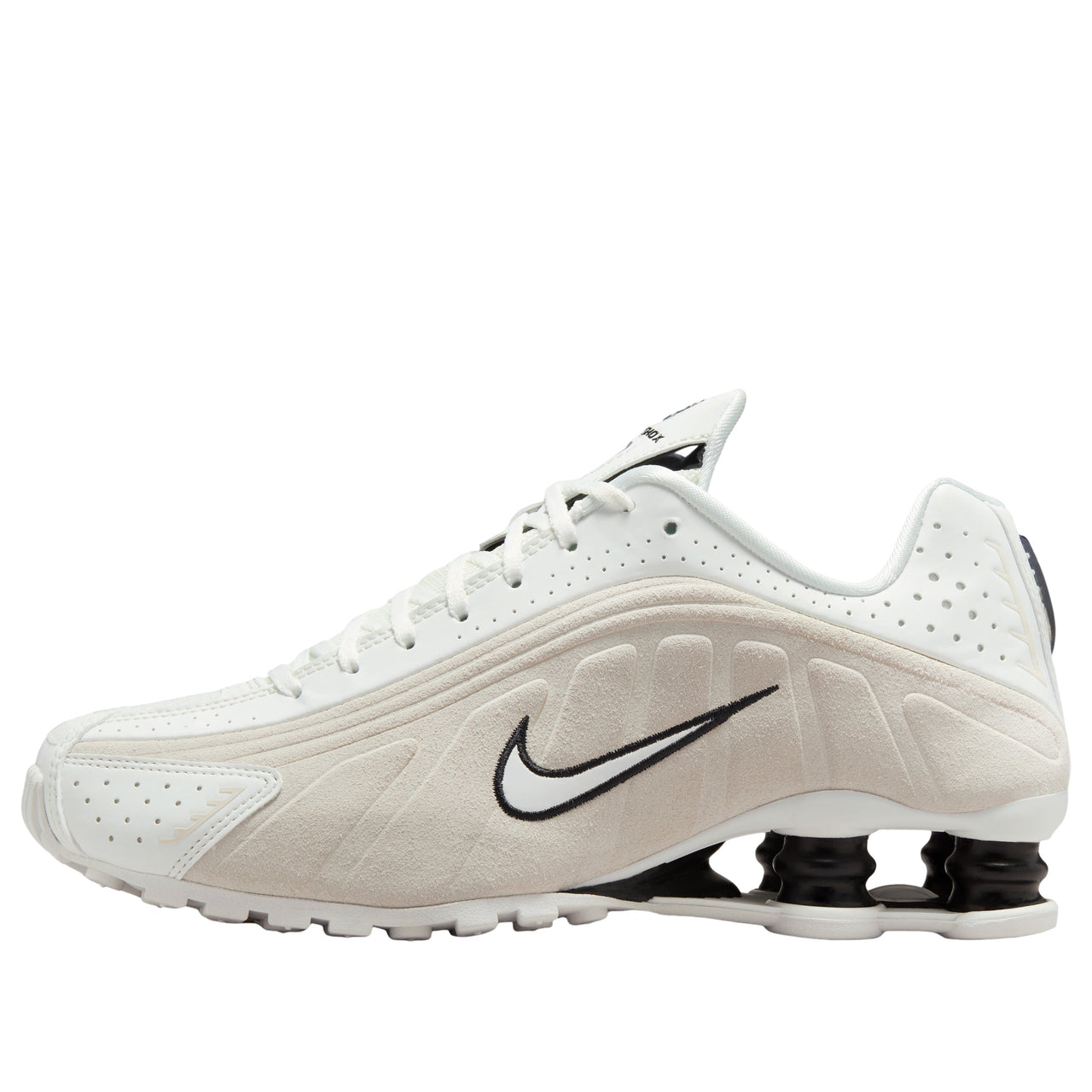 (WMNS) Nike Shox R4 'Summit White Light Orewood Brown' HQ7739-100