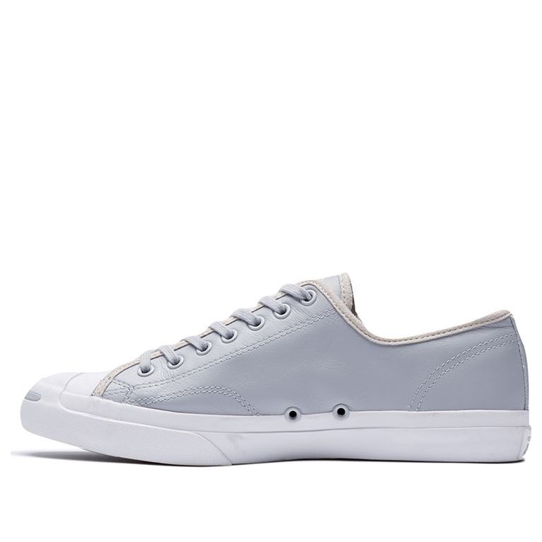 Converse Jack Purcell Leather Shoes Grey 161636C