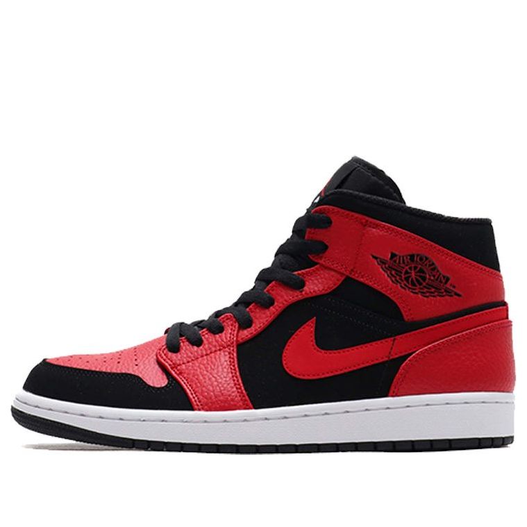 Air Jordan 1 Mid 'Bred' 554724-054