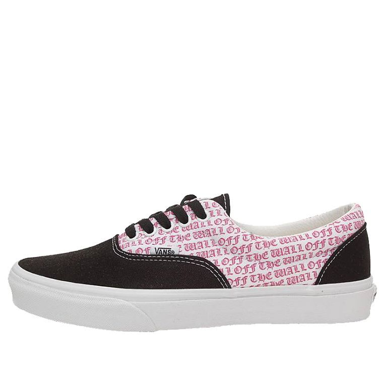 Vans Era Alphabet Black Pink VN0A38FRT8T