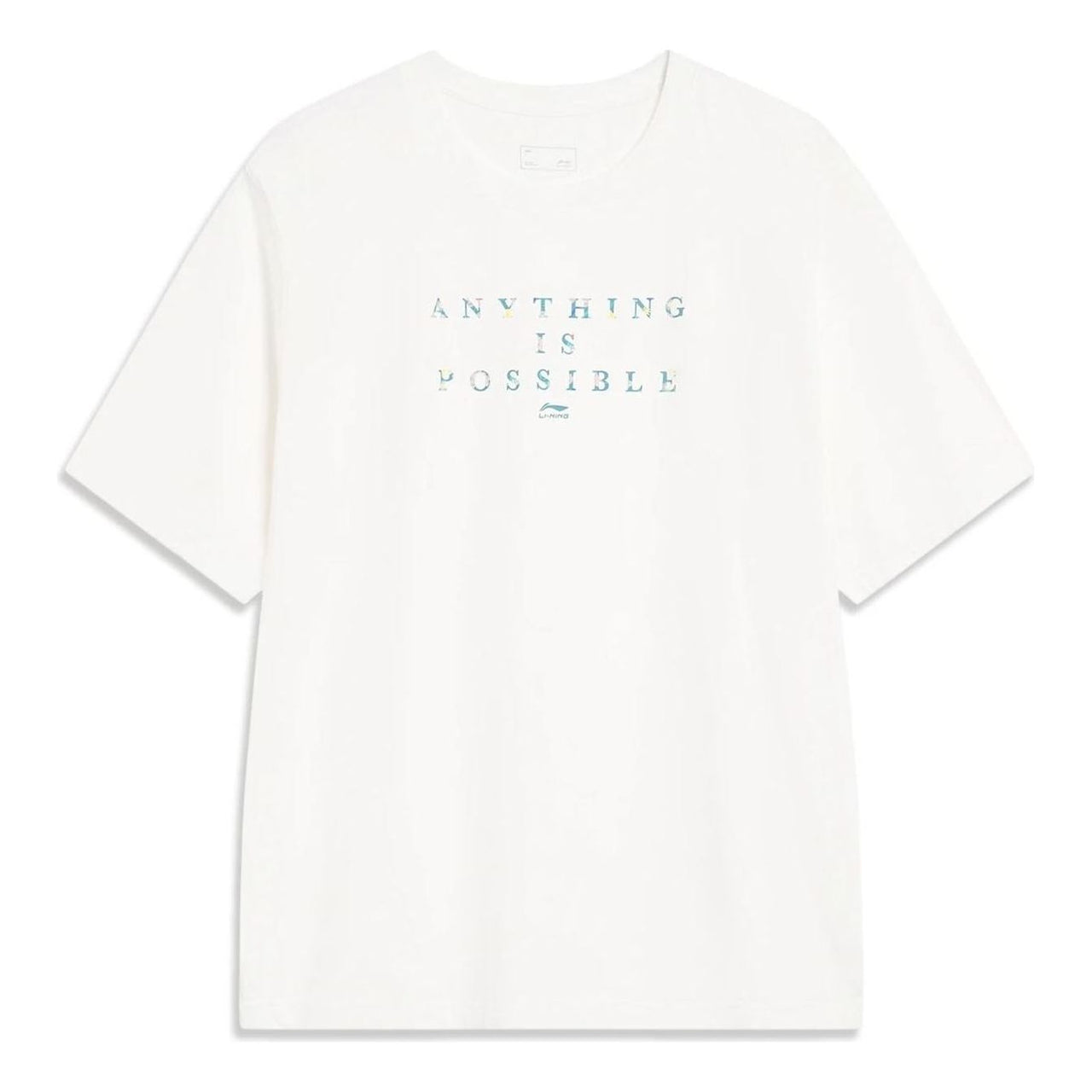Li-Ning Sports Style Breathable T-Shirt 'White' AHST451-2