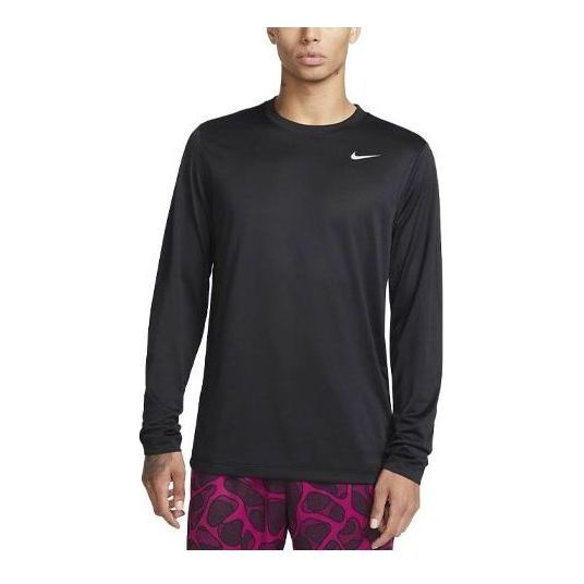 Nike Dri-FIT Legend Long-Sleeve Fitness T-Shirt 'Black' DX0993-010